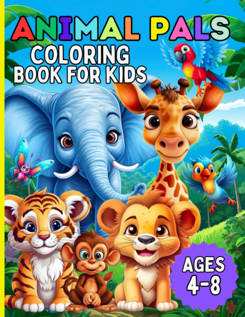 Safari Coloring Books