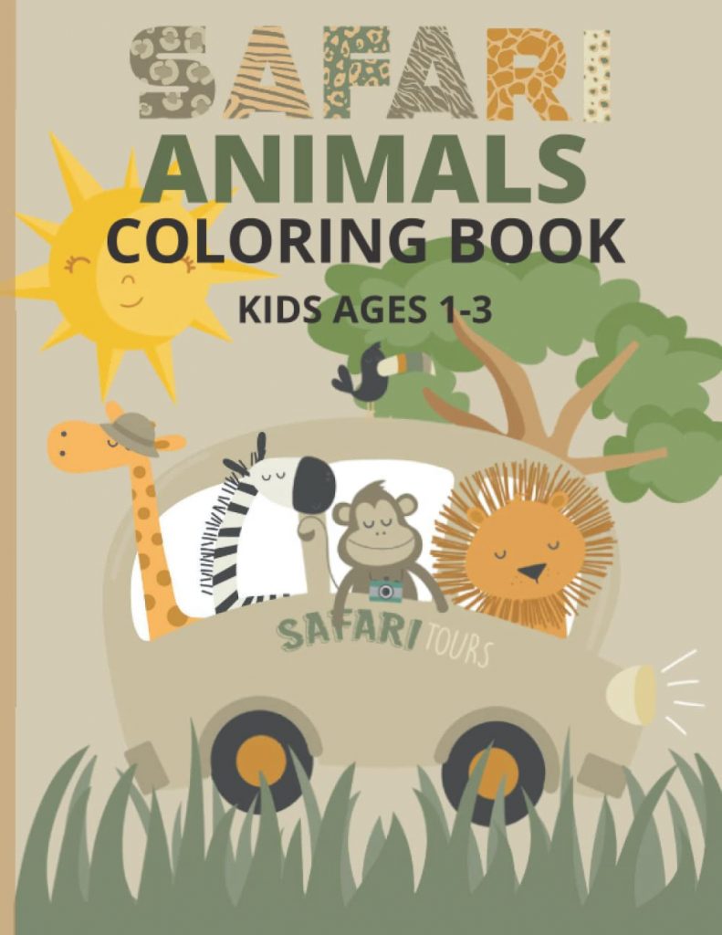 Safari Coloring Books